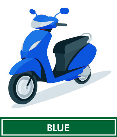 Bike Color Blue