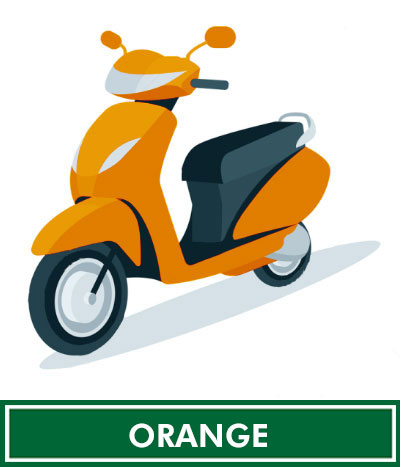 Bike Color Orange