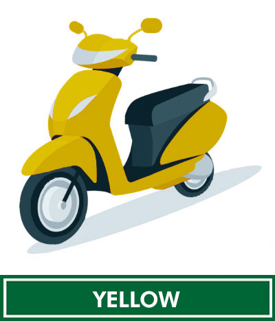 Bike Color Yellow
